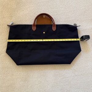 Longchamp Black and Brown Men's Briefcase